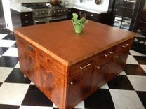Butcher Block Island Top End Grain Cherry 2 small