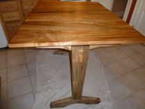 Extendable Trestle Table With Modern Flare 6 small
