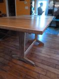 Extendable Trestle Table With Modern Flare 1 small