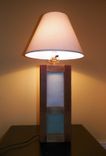 Reclaimed Wood And Upholstered Lamps 2 small