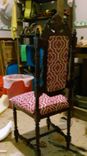Repaired And Reupholstered Chair 2 small