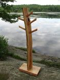 "The Leaning Oak" Coat Rack 2 small