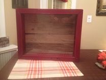 Custom Rustic Shadow Box 2 small
