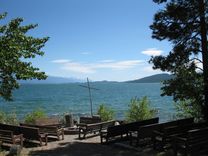 Relief Carved Pine Mantle 2 small