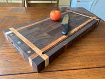 End Grain Walnut & Maple Cutting Board 3 small