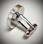 Baseball Seams Cufflinks - Made With Actual Used Baseballs 6 small