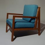 Lola Lounge Chair In Walnut 1 small