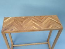 White Oak Hall Table 2 small