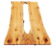 Live Edge Coffee Table- Maple Burl- Dual Slab Table- Modern- Rustic- Organic- Contemporary 2 small