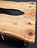 Live Edge Coffee Table- Maple Burl- Dual Slab Table- Modern- Rustic- Organic- Contemporary 5 small