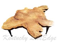 Large Tree Slice Coffee Table- Live Edge Table- Round Coffee Table- Natural Edges- Crosscut Slab 5 small