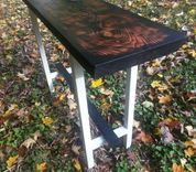 Cauterized Kentucky Coffee Tree Console Table 5 small
