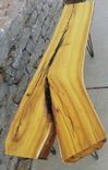 Osage Orange Live Edge Coffee Table Modern Rustic Natural Edges Hairpin Legs 2 small