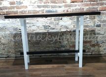 Cauterized Kentucky Coffee Tree Console Table 2 small