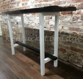 Cauterized Kentucky Coffee Tree Console Table 4 small