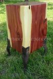 Geometric Side Table, Cube Table, Log Table, Wooden End Table 4 small