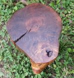 Wooden Plant Stand, Side Table, Stool, Organic Furniture, Industrial Table, Round Table, Drink Stand 4 small