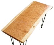 Laptop Desk- Writing Desk- Console Table- Writing Desk- Soafe Table- Natural Edges 1 small