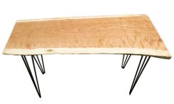 Laptop Desk- Writing Desk- Console Table- Writing Desk- Soafe Table- Natural Edges 3 small