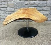 Coffee Table, Live Edge Coffee Table, Modern Coffee Table, Spins 360 1 small