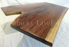 Rare Black Walnut Coffee Table On Black Eames Era Mid Century 5 Star Base 4 small