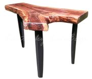 Walnut End Table, Live Edge Side Table, Tall Coffee Table, Display Table, Modern Table 2 small