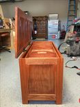 Solid Oak Cedar Chest W/ Removable Tray 3 small