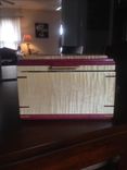 Tiger Maple & Purple Heart Keepsake/Jewelry Box 1 small