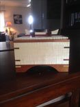 Tiger Maple & Mayan Walnut Keepsake/Jewelry Box 1 small