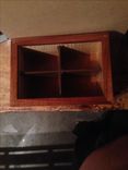 Tiger Maple & Mayan Walnut Keepsake/Jewelry Box 3 small