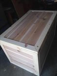 Cedar Toy Box W/ Star 1 small