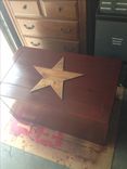Cedar Toy Box W/ Star 3 small