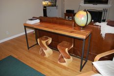 Reclaimed Lumber Sofa Table 3 small