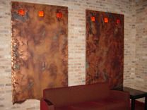 Copper Wall Artwork 3 small
