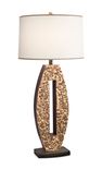 Hand Fabricated Full Bronze Needle Floor And Table Lamp Lamps 2 small