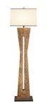 Keyhole Bronze And Steel Floor And Table Lamps 6 small