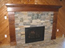 Cherry Fireplace Surround 2 small