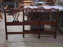 Walnut Bench From Bed Headboard 3 small