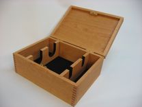 Wooden Case For Champagne Flutes 2 small