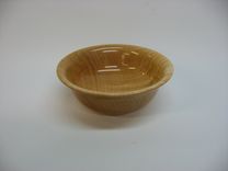 Figured Maple Bowl - 7" X 2 1/2" 3 small