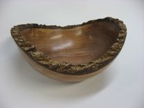 Live Edge Walnut Bowl - 9 2 small