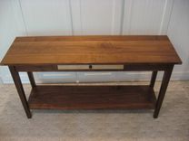 Walnut Sofa Table With Curly Maple Detail 2 small