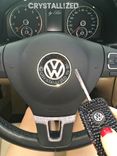 Crystallized Car Key Bling Bedazzled Genuine European Crystals Lexus Vw Mercedes Bmw 3 small
