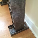 Steel, River Rock And Doug Fir Bench 3 small