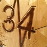 Ems Personalized Art Plaque With Engraved Name Wood Carving Sign 3 small