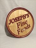 Small Business Sign And Offices Wall Sign With Your Logo Or Business Named Sign Small Round Sign 5 small