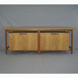 Tiger Maple Stereo Cabinet 1 small