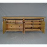 Tiger Maple Stereo Cabinet 2 small