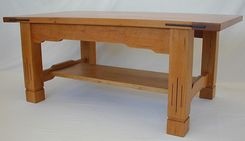Arts And Crafts Cherry Coffee Table 3 small