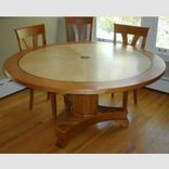 Cherry/Maple Veneered Dining Table 1 small